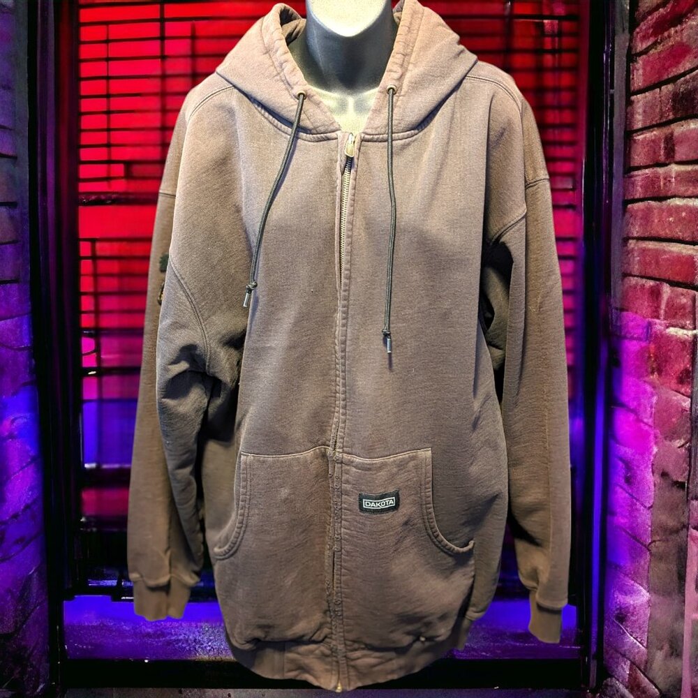 Dakota Work Hoodie Full Zip, X-Large